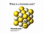 Formula Unit Definition