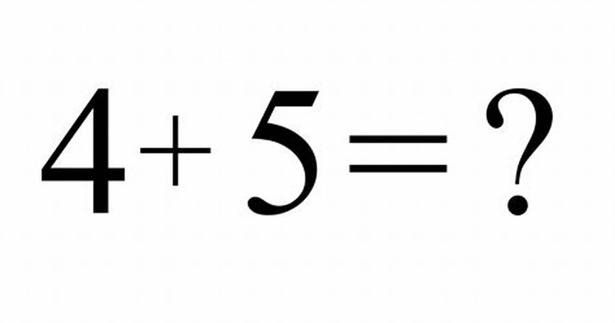 Four Plus Five