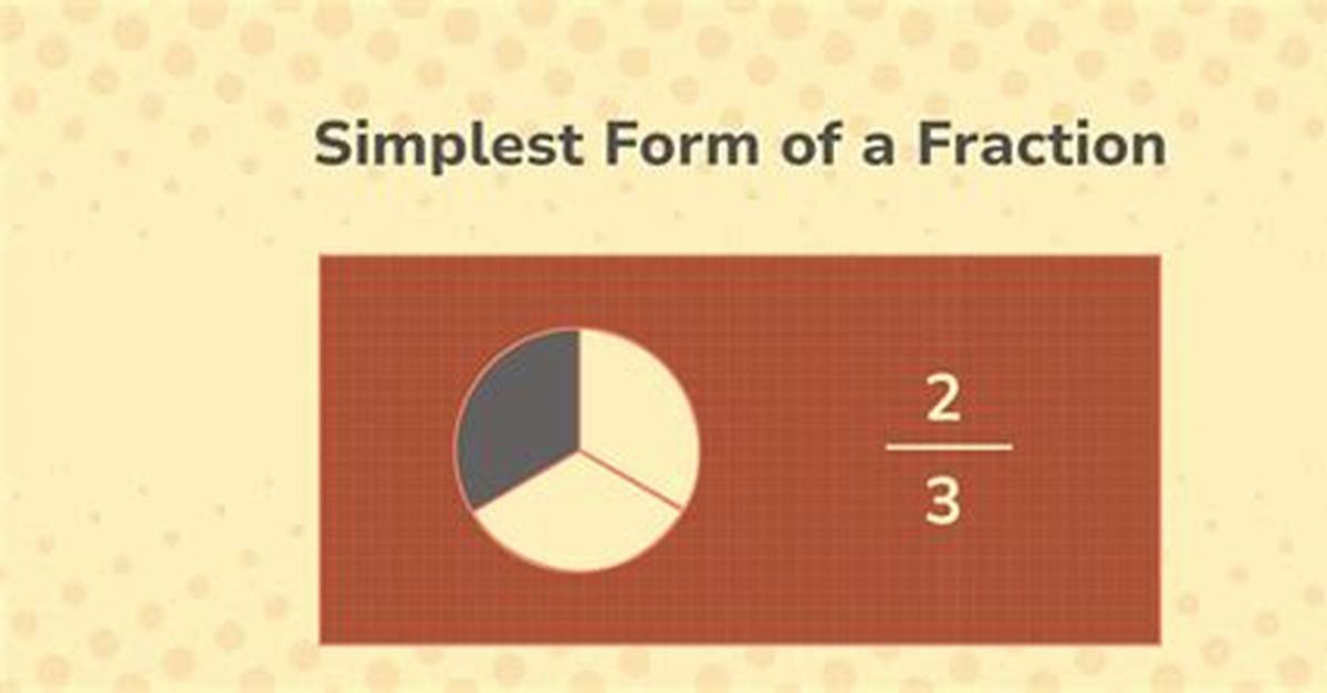 Fraction Simplest Form