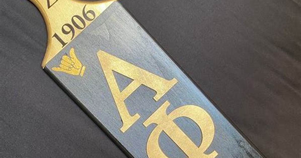 Fraternity Paddle