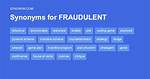 Fraudulent Synonym