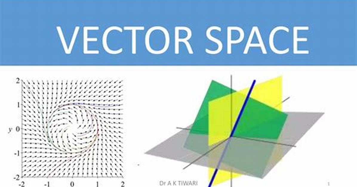 'Free Vector Space' and 'Vector Space'