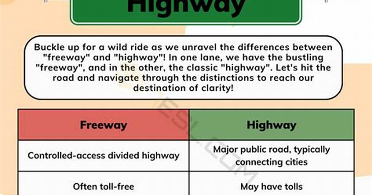 Freeway for Example