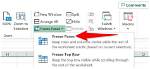 Freeze Multiple Rows in Excel