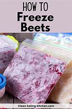 Freezing Beets