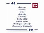 French Quotation Marks