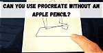 Frequent Question: Can I Use Procreate Without Apple Pencil?