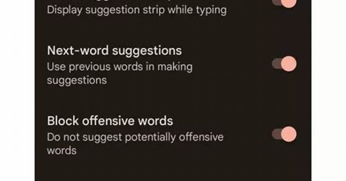 Frequent Question: Does Android Have Autocorrect?