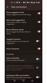 Frequent Question: Does Android Have Autocorrect?