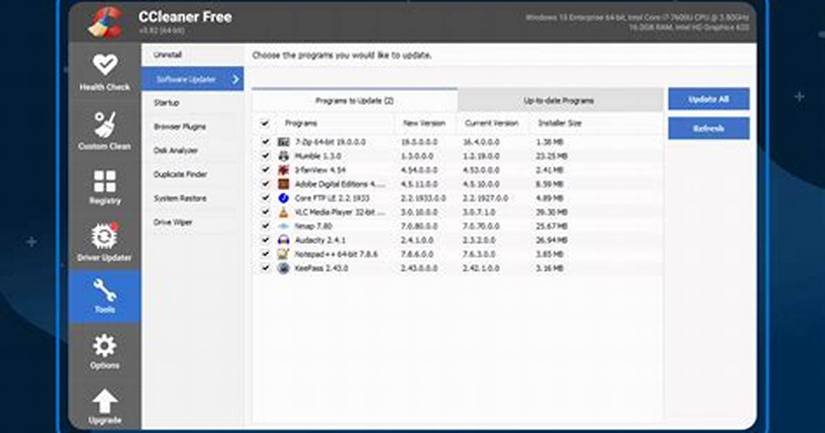 Frequent Question: Does Windows 10 Require Ccleaner?