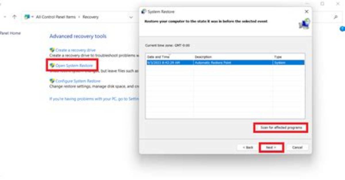 Frequent Question: How Do I Restore Programs on Windows 7?