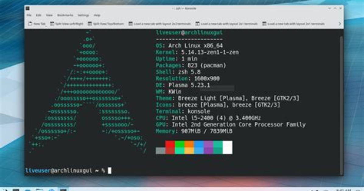 Frequent Question: Is Arch Linux Gui?