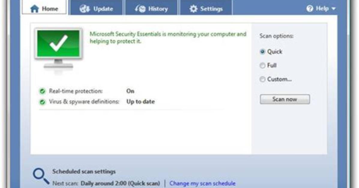 Frequent Question: Is Microsoft Security Essentials Built into Windows 10?