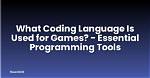Frequent Question: What Coding Language Is Used for iOS Apps?