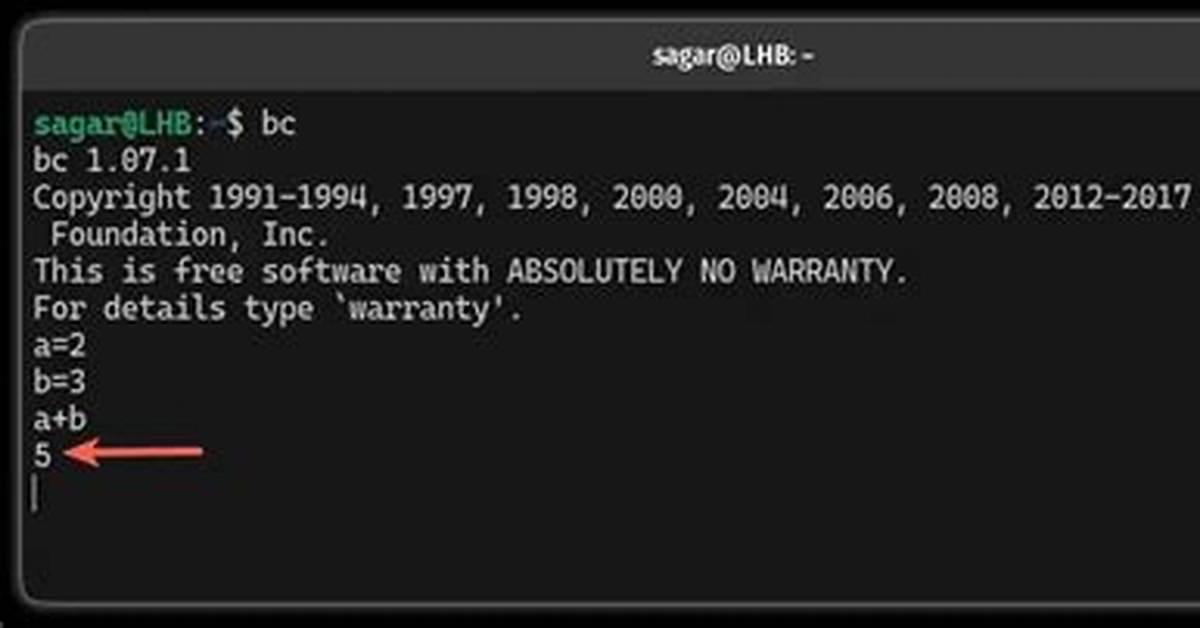 Frequent Question: What Does Bc Command Do in Linux?