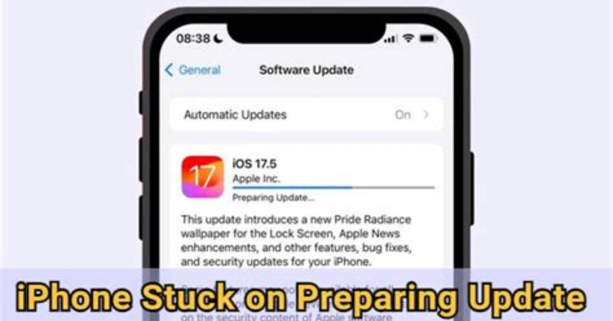 Frequent Question: What Does Preparing Update Mean iOS?