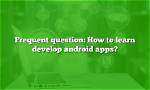 Frequent Question: Which Android Activity Has Highest Priority?
