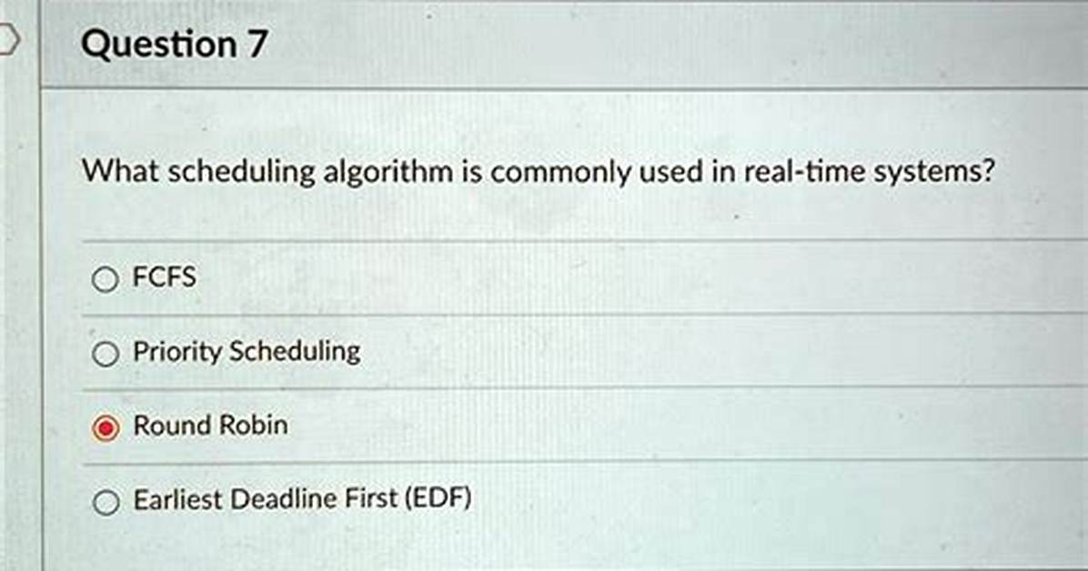 Frequent Question: Which Scheduling Algorithm Is Used in Windows 10?