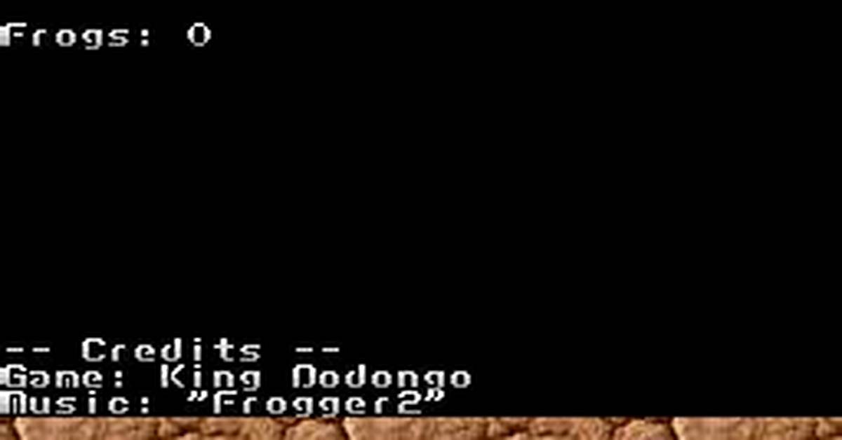Frogger Ds - Gamebrew