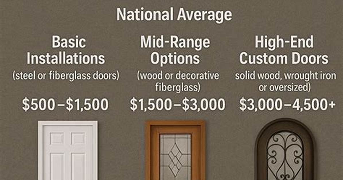Front Door Replacement Cost