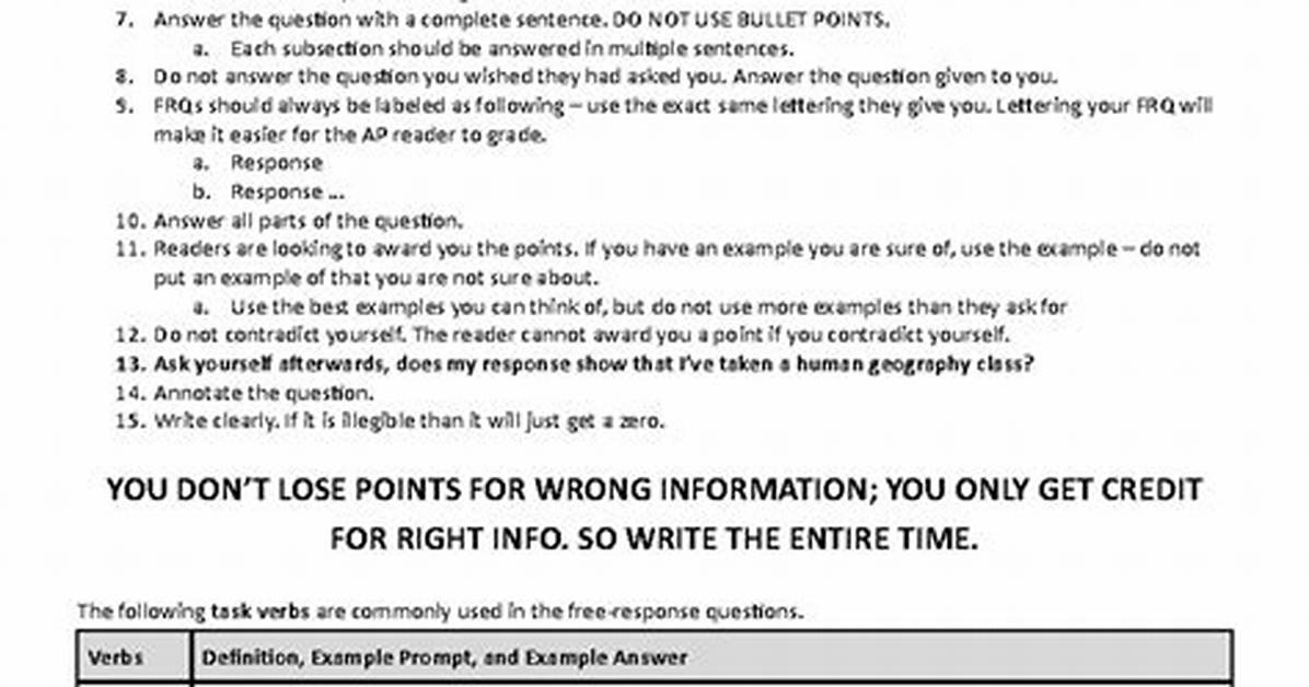 Frq Format