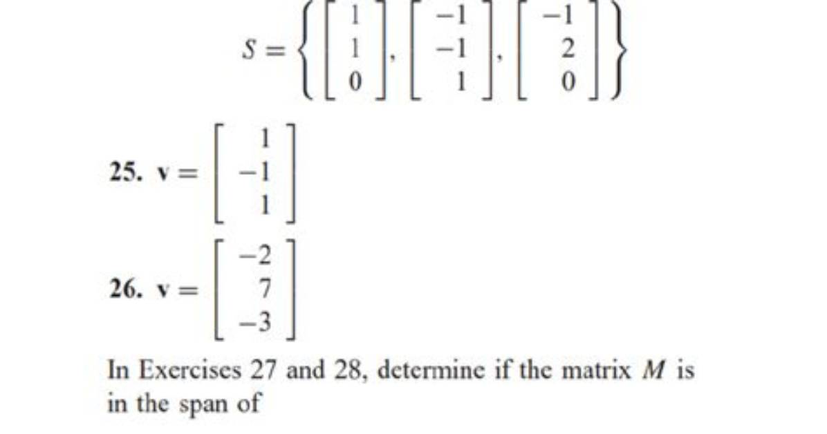 Fun Linear Algebra Problems