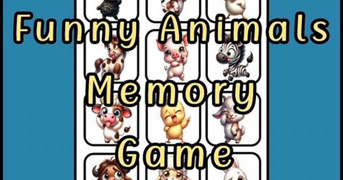 Funny Animals Memory