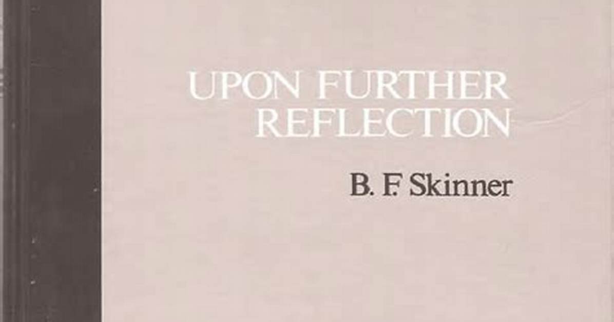 ___ Further Reflection. ..
