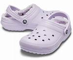Fuzzy Lined Crocs