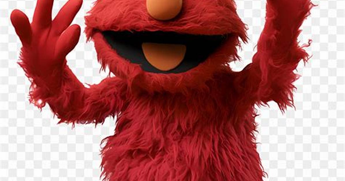 Fuzzy Red Muppet