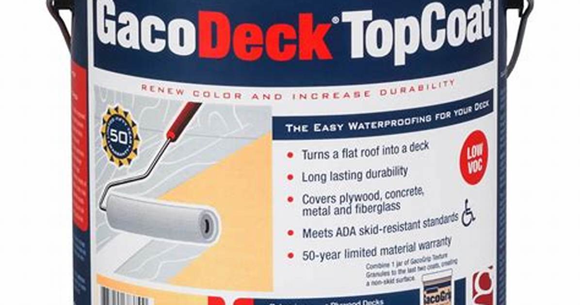 Gaco Deck Coating
