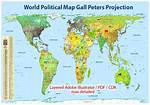 Gall Peters Map