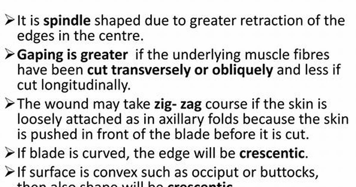 Gaping Cut