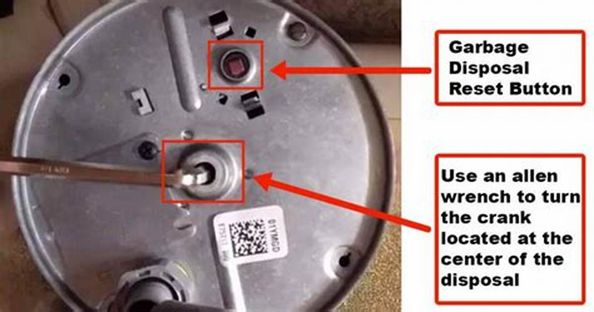 Garbage Disposal Reset