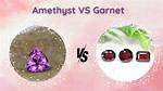 Garnet or Amethyst for Example