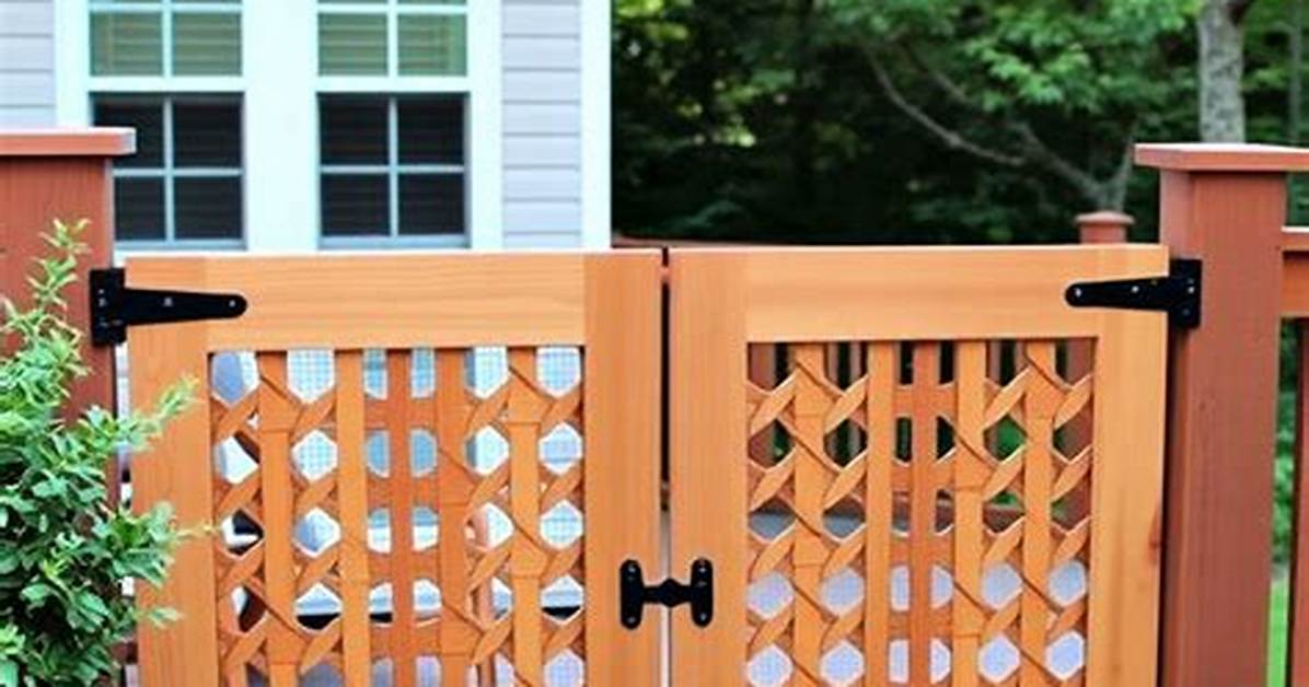 Gate for Deck