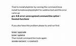Gcc: Error: Unrecognized Command Line Option