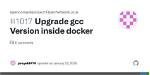 Gcc Version Inside Docker