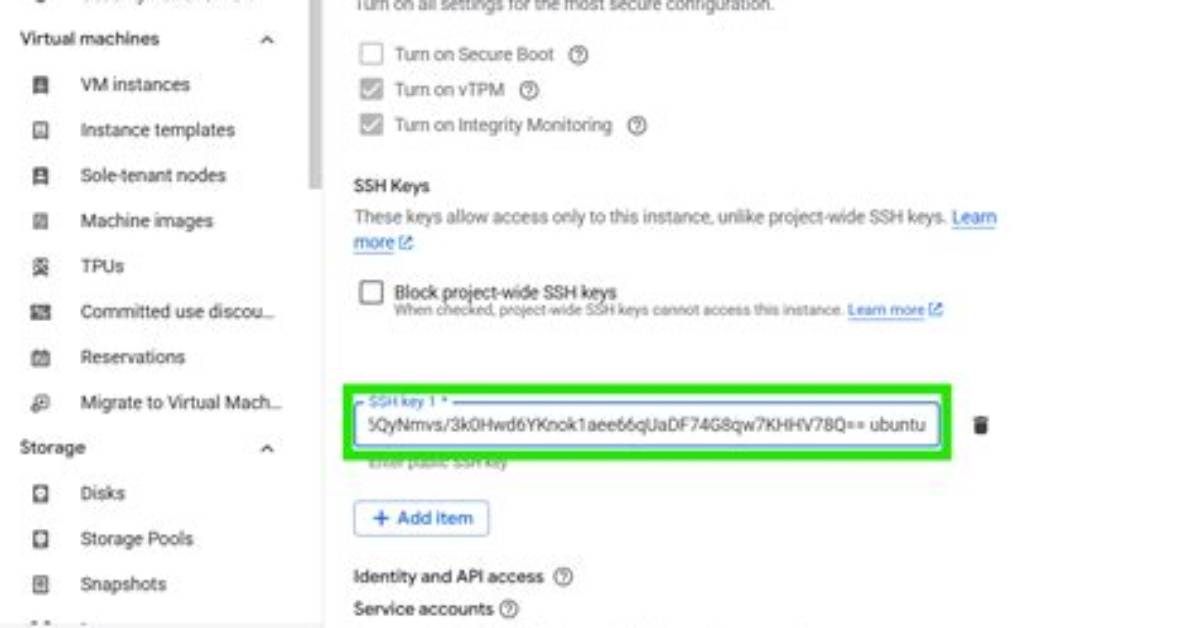 Gcp Instance Refuses Key