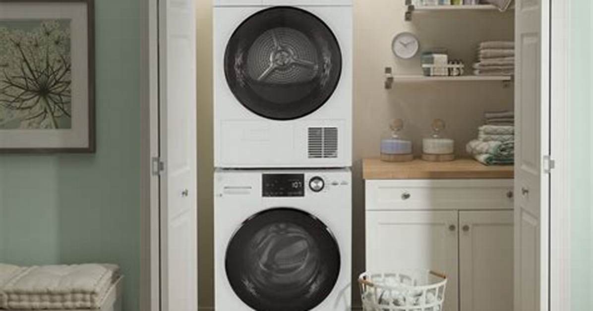 Ge Stackable Washer Dryer