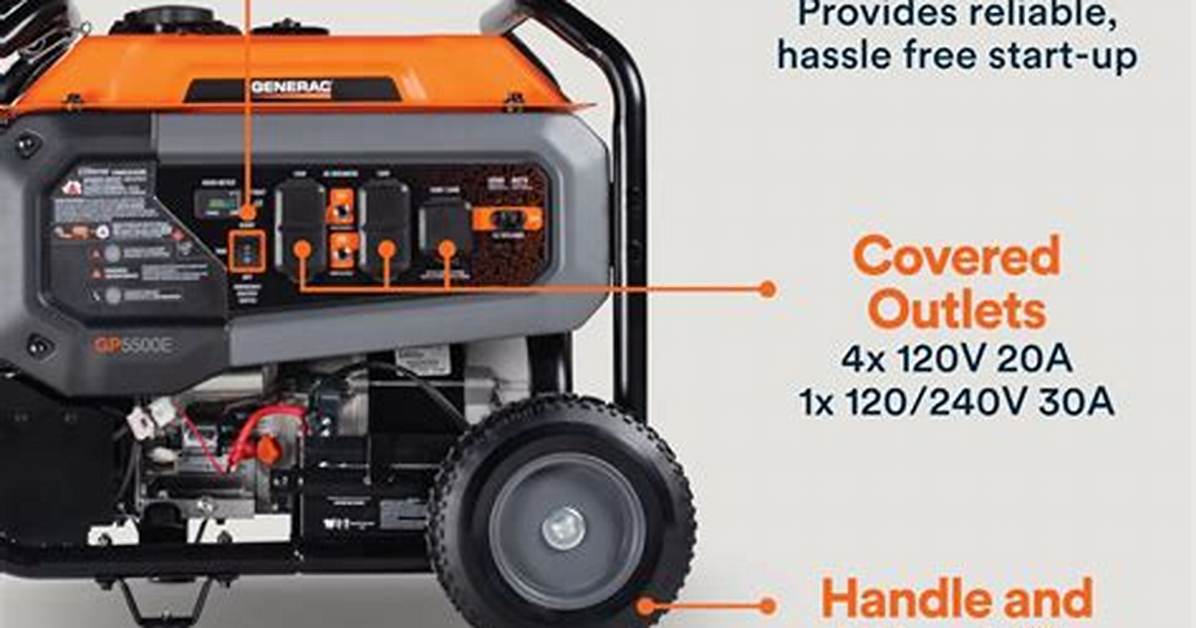 Generac 5500