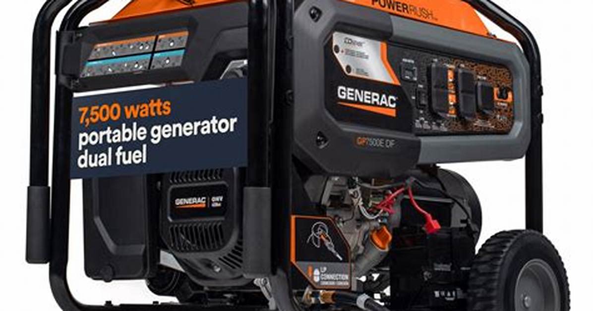 Generac Gp7500E