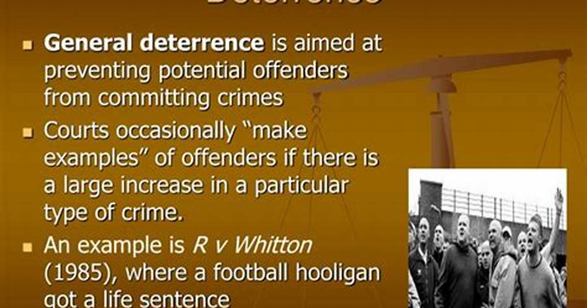 General Deterrence Definition