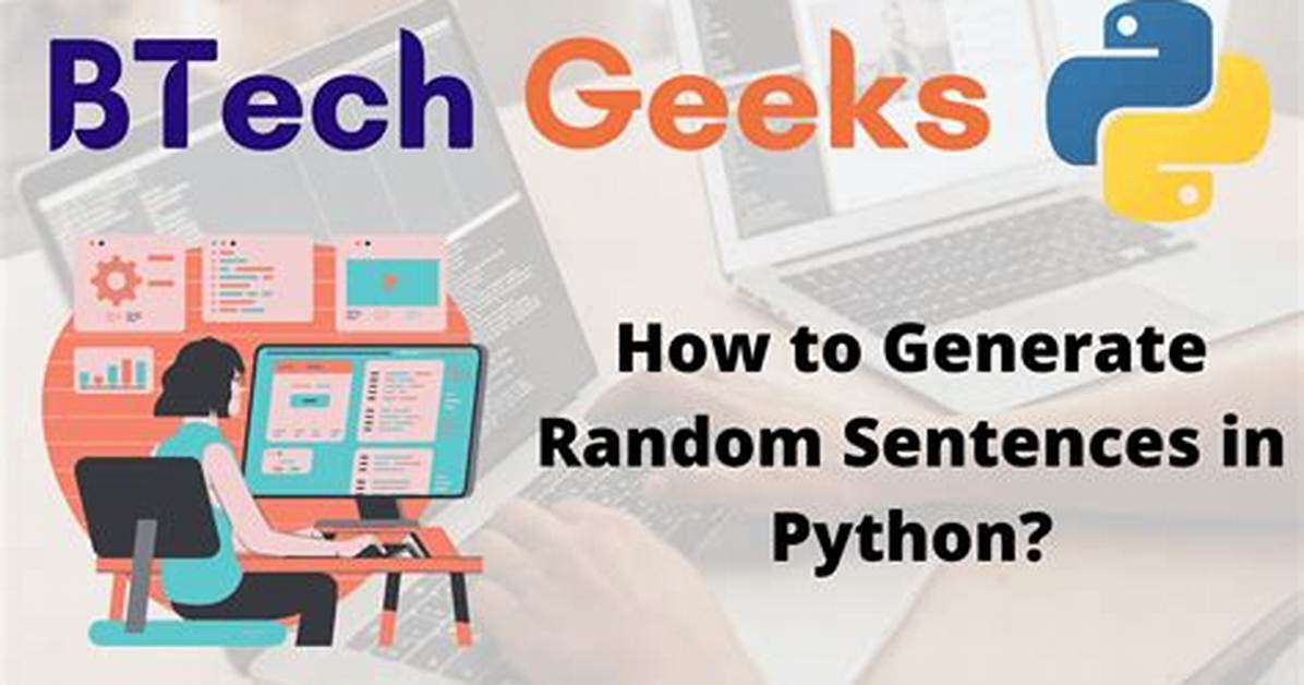 Generate Random Sentences in Python