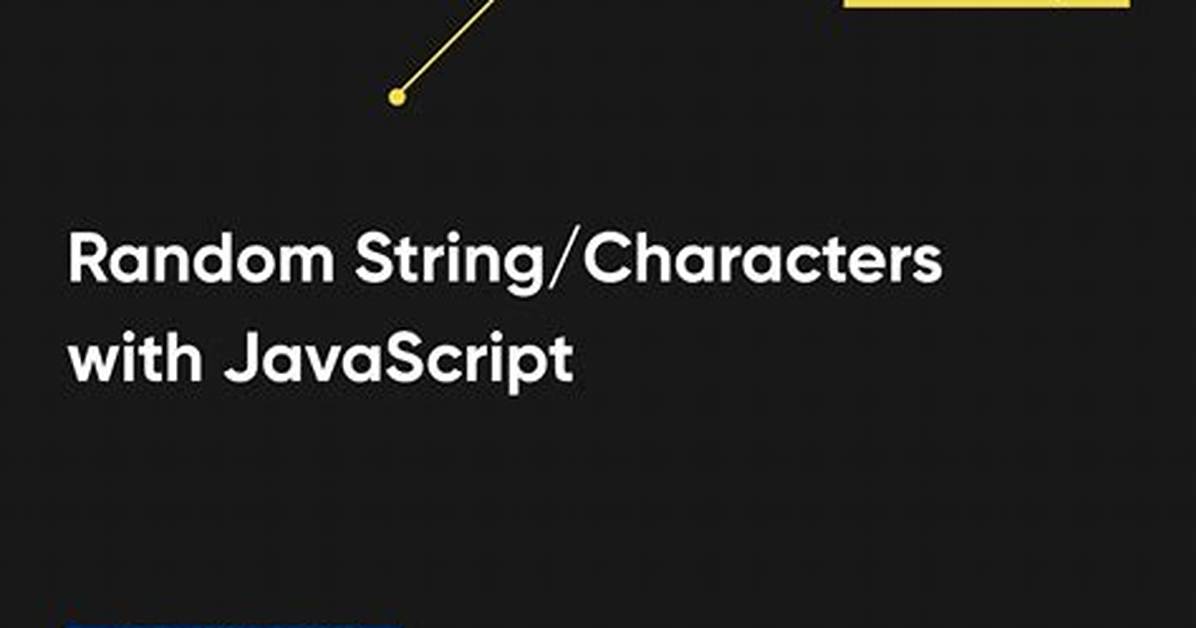 Generate Random String/Characters in Javascript