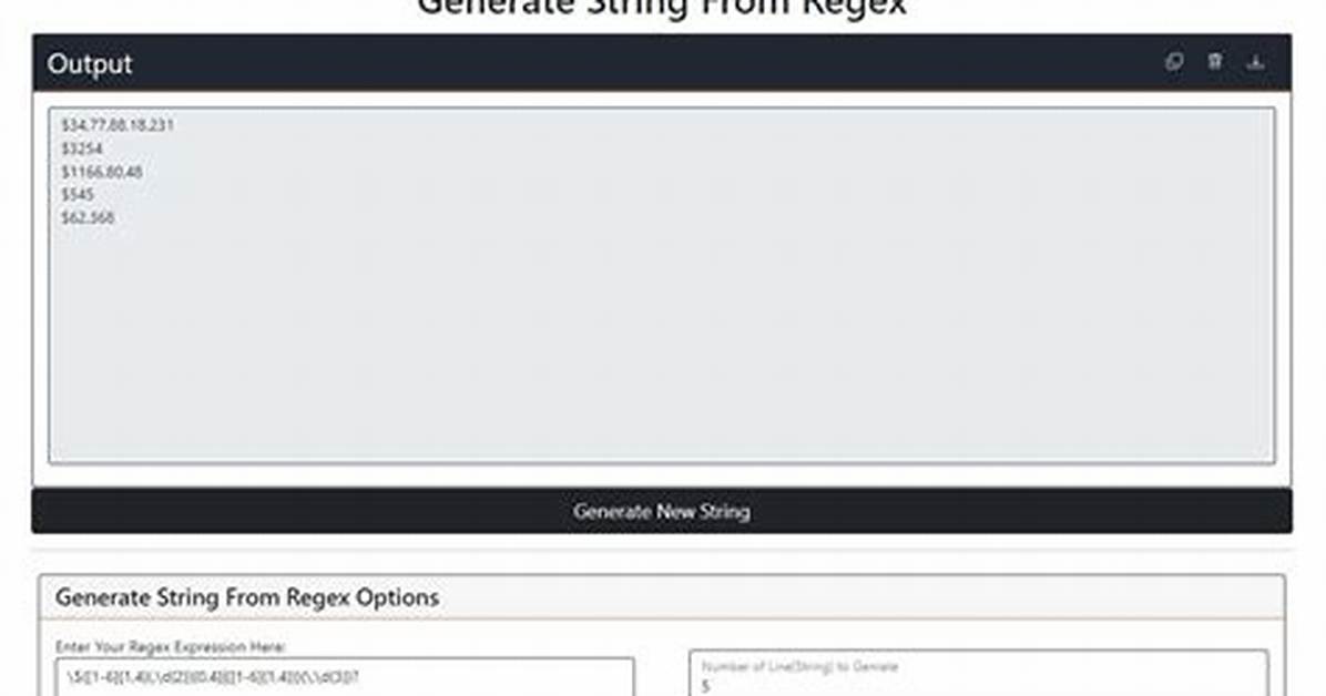 Generate String for Regex Pattern in Ruby