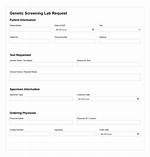 Genetic Lab Sample: Abbr.