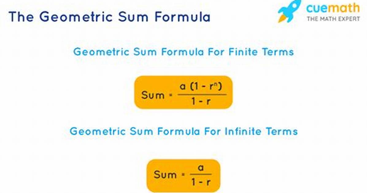 Geometric Sum Formula
