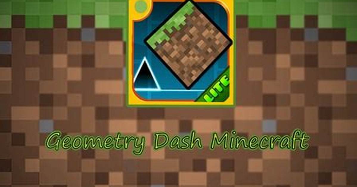 Geometry Dash Minecraft - Minecraft Games ⛏️