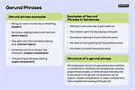 Gerund Phrase Examples